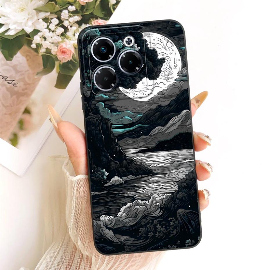 New Fashion Phone Case For Infinix Note 40X 5G Soft Silicone Cases For Infinix Note40X 5G X6838 Covers Bumpers