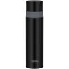 Бутылка для воды Бутылка из нержавеющей стали Тип чашки 500 мл Камень Черный FFM-502 STB