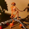 House Decoration Anatomical Toys Halloween Human Skeleton Body Figurine Bone Model Pumpkin Skull