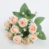 Simulation Roses Artificial Flowers Bouquet Wedding Party Home Decorations Photography Props