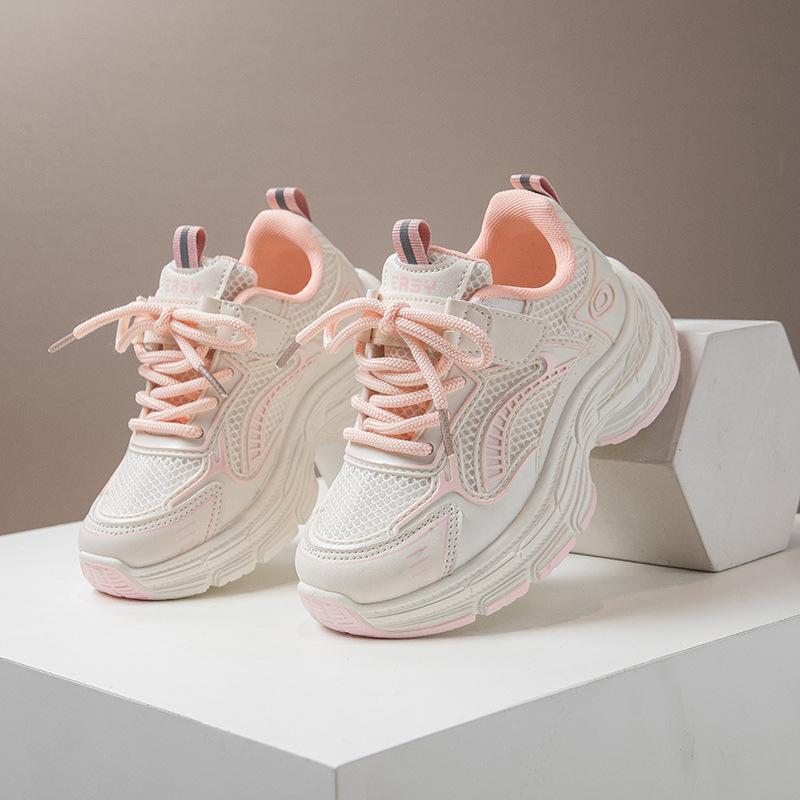 Спортивная обувь для девочек, кроссовки «папины», для детей среднего и старшего возраста, весна и осень 2025, повседневная обувь для мальчиков, модные детские модели