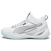 Playmaker Versatile Comfortable Non-Slip Low-Top Basketball Shoes Unisex Sneakers White Silver Black 392330-02