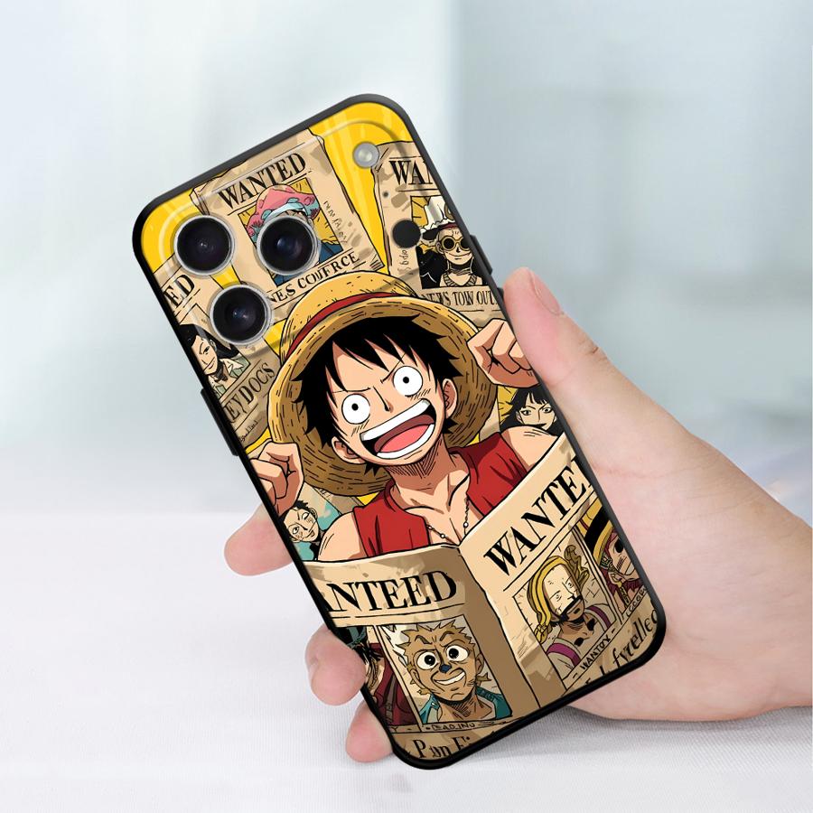 Аниме OneS P-ieceS Чехол для телефона для iPhone 17 Pro Max 7 8 12 11 SE 16 XS XR 14 15 Plus Air 13 Mini