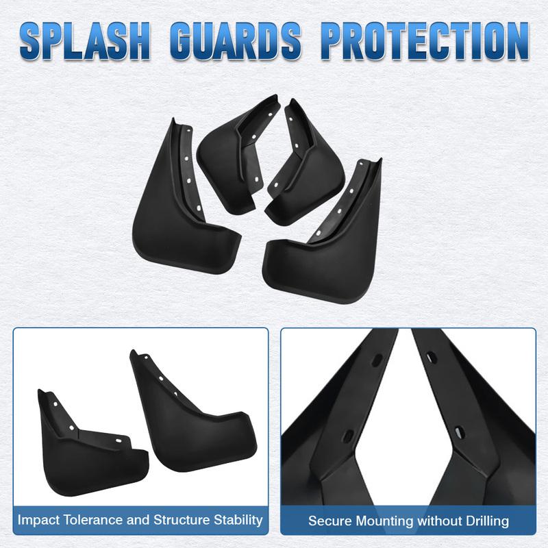 For Volvo XC60 2018-2025 Front And Rear Wheel Fenders Car Splash Guard Fender Mudguards