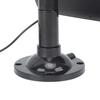 Зарядное устройство для камеры на солнечной панели 10 Вт 5 В Micro USB Черная панель солнечной зарядки для камеры видеонаблюдения, мобильного телефона, внешнего аккумулятора