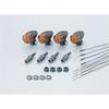 KITACO Turn Signal Kit Rocket Mini Dream 50 50/Dax Chrome/Amber 830-0402135