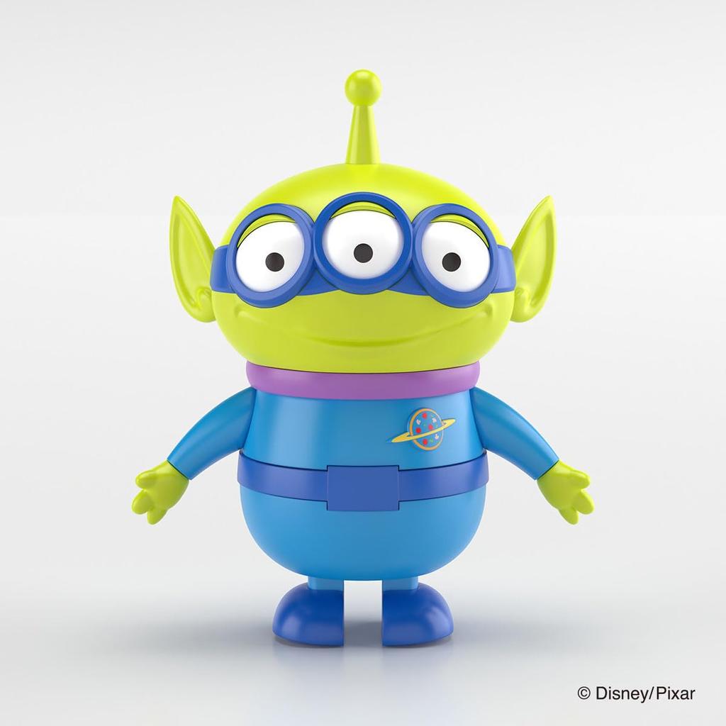Aoshima Bunka Kyozaisha Rakupla Tokotoko Toy Story Alien Rocket Пластиковая модель № DP-05 с цветовой кодировкой