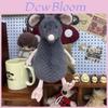 Jellycat Лаклан Грустная Крыса Плюшевая Игрушка Подарок Для Подростков И Взрослых