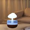 Rain Cloud Humidifier and Aromatherapy Diffuser with Adjustable LED Color Changing Lights, USB Powered Quiet Operation, for Bedroom,Office,Living Room