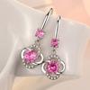 Lindon Copper Alloy Zircon Earrings Drop Earrings For Women Wedding Party Gifts