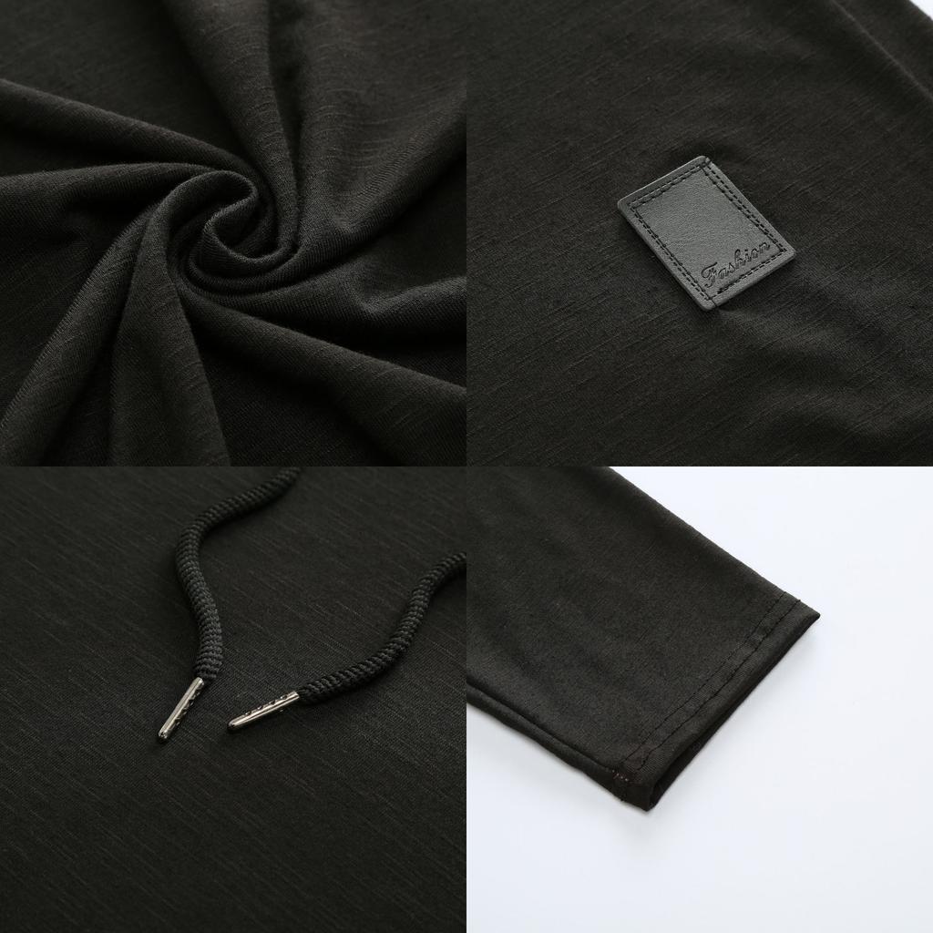 Мужская футболка с длинными рукавами, повседневная спортивная толстовка с капюшоном, мужская футболка, мужские топы, нижняя рубашка