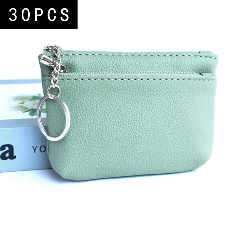 Coin Purses Women PU Leather New Small Mini Soft Surface Fashion Key Bank Card Coin Small Wallet