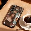 Чехол для телефона Z-Zendaya для Samsung S26, S25, 24, 23, 22, 30, 21, 10, 9, Ultra, Plus, Lite, FE Мягкий черный чехол