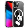 Прозрачный магнитный чехол Hello Panda для iPhone 14-17 Pro Max