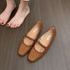 Мода Bailamos 2025 Новые женские балетки Удобные мягкие туфли-лодочки Лоферы Неглубокий круглый носок Балетки Женские Слипоны Боковые Mujer