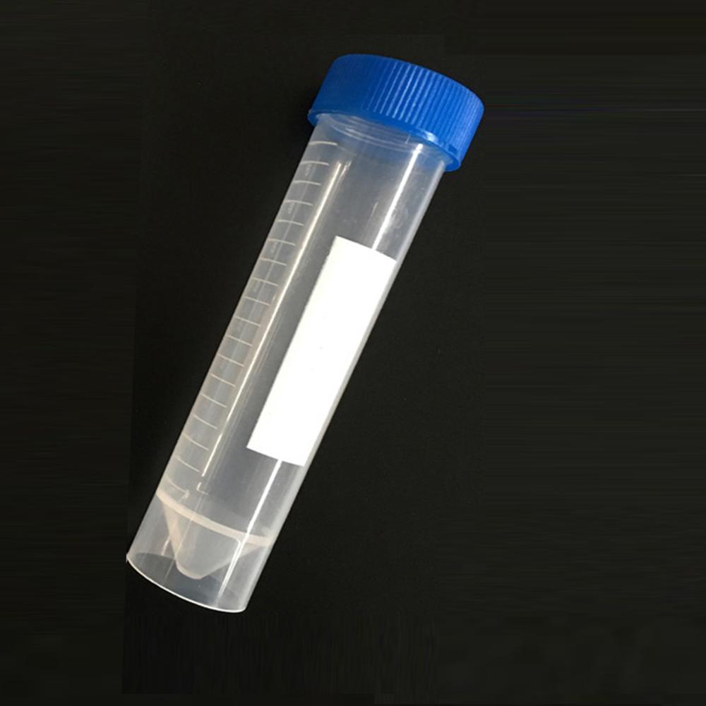 Fittings With Screw Cap Plastic Test Tube Lab Analysis Bottles Centrifuge Tubes Caps Pack Container