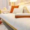 Chenille Phoenix Tail Golden Edge Sofa Cushion Light Luxury High-End Four Seasons Universal Non-Slip Sofa Cover Towel Simple Cover Towel