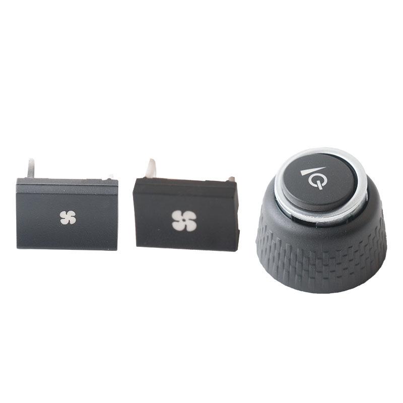 Compatible with Jaguar XFL, XEL, F-PACE: A/C Control, Volume & Fan Speed Adjustment Buttons.