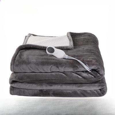 Электроодеяло Sherpa Coral Fleece Теплое утолщенное электрическое одеяло с подогревом Многофункциональное теплое одеяло для офисного обеденного перерыва
