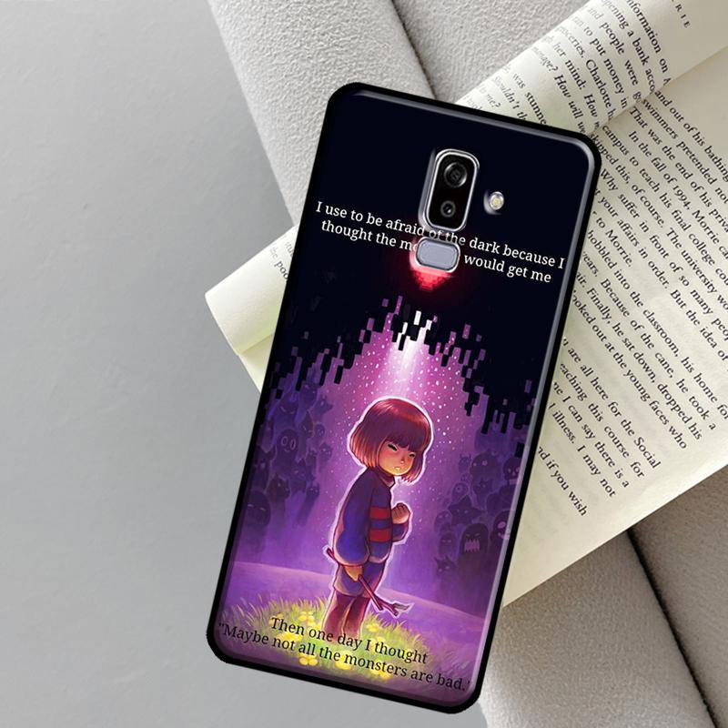 Чехол для телефона Samsung Galaxy J5 J3 J7 A3 A5 2016 2017 A6 A8 A9 J8 2018 J4 J6 Plus с игрой Undertale Чехол Fundas