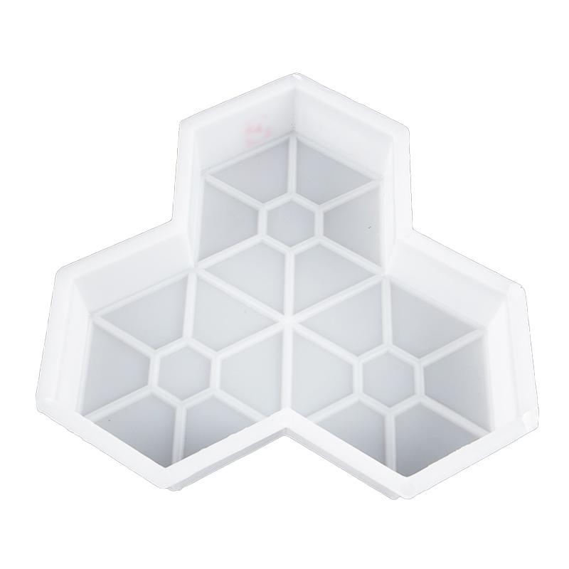 Diy Maple Leaf Path Maker Concrete Molds Garden Pavement Road Paving Brick Mould