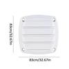 Marine Air Vent Covers Gill Plate Marine Air Outlet 4 Slot Ventilation Plate Smooth Marine Vent Cover Air Ventilation For Yacht