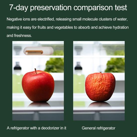 Дезодоратор для холодильника, компактный размер, перезаряжаемый генератор озона, дезодорирующая машина для холодильника, устранитель запахов, кухонные принадлежности