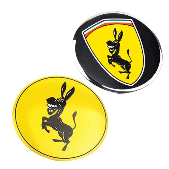 4 шт./компл., 56 мм, осел, центральная накладка колеса автомобиля, эмблема ступицы, значок, логотип, крышка