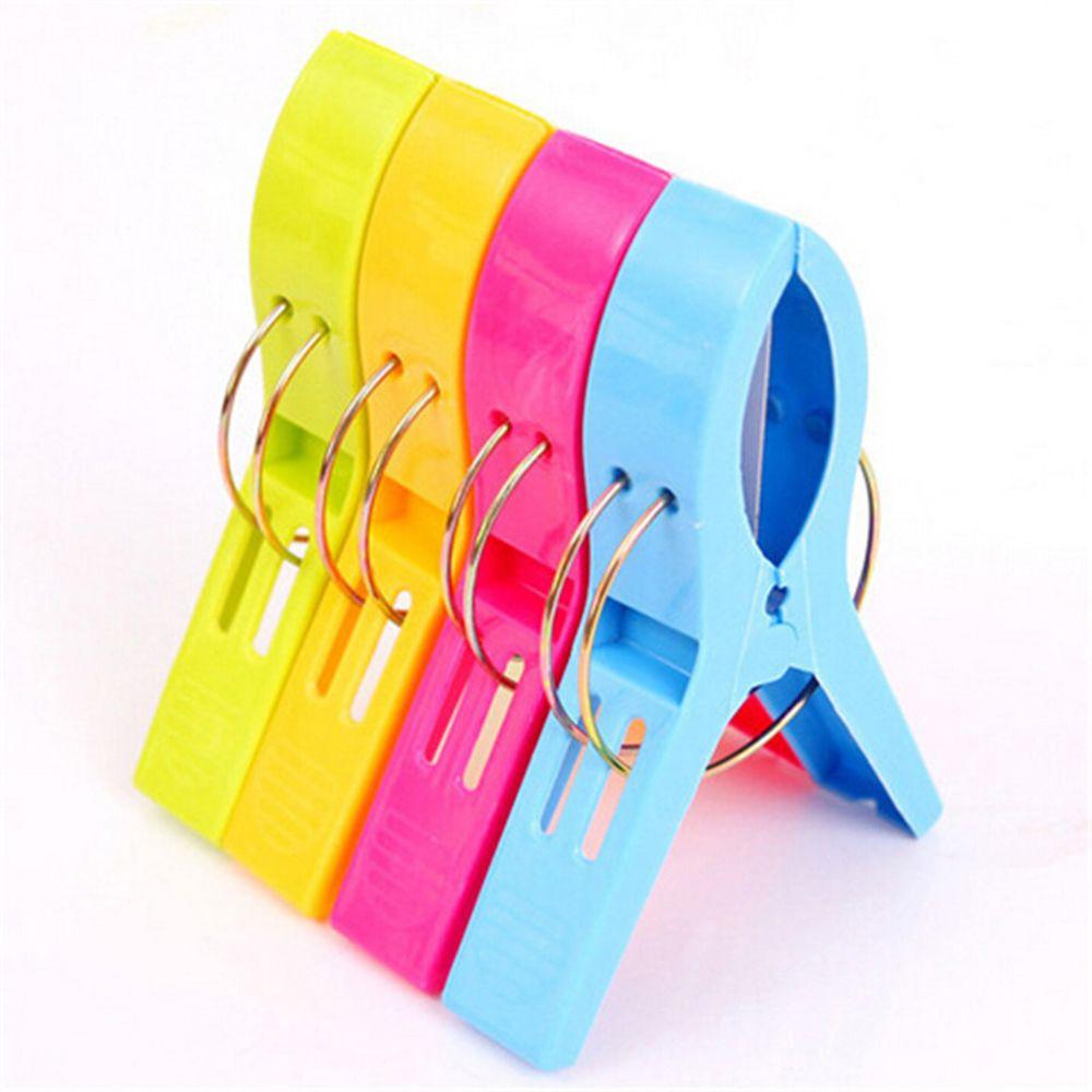 Retaining Laundry Organization Cloth Clothes Pins Clothes Pegs Beach Towel Clamp Clothes Clip