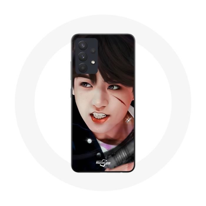 Coque pour Samsung Galaxy A13 5G BTS Bangtan Sonyeondan Jungkook Fanart