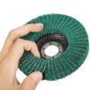 Durable Angle Grinder Flap Grinding Disc 10cm Non-woven Grinding Disc  Power-operated Grinders