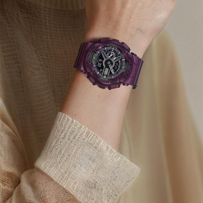 Casio Мужские Черные Часы GMA-S110MC-6A GMA-S110MC-6A