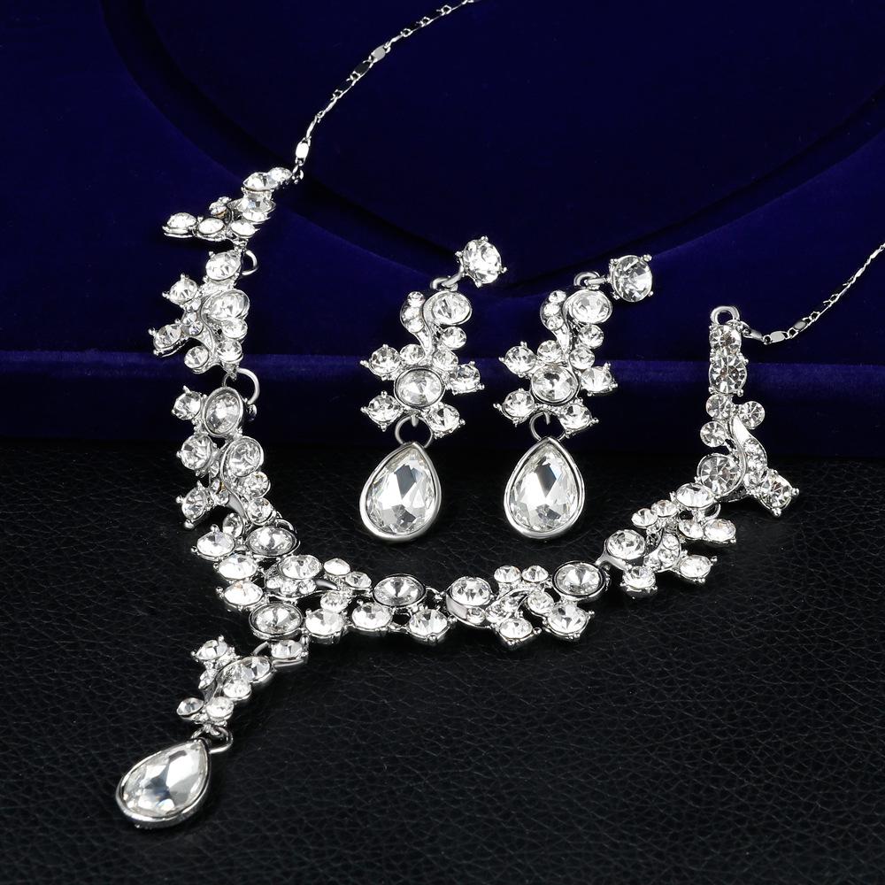 Earring Bijouterie Necklace Women Jewelry Sets B0910330