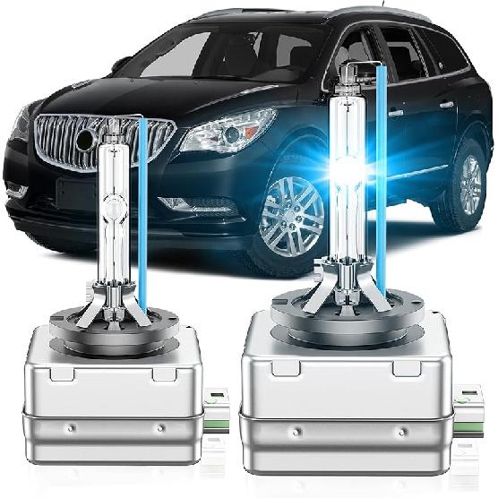 Лампа ксеноновая HID D3S для фар, совместимая с Buick Enclave Envision LaCrosse Regal Cascada 2014-2018 гг. - 35 Вт, улучшенная, ближний и дальний свет