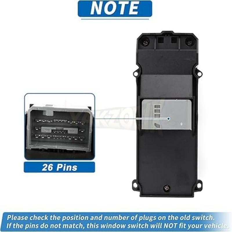 For Honda CR-V Civic 2011 2012 2013 2014 2015 2016 2017 Right Hand Driver Power Window Door Master Switch 35750-T0A-A01