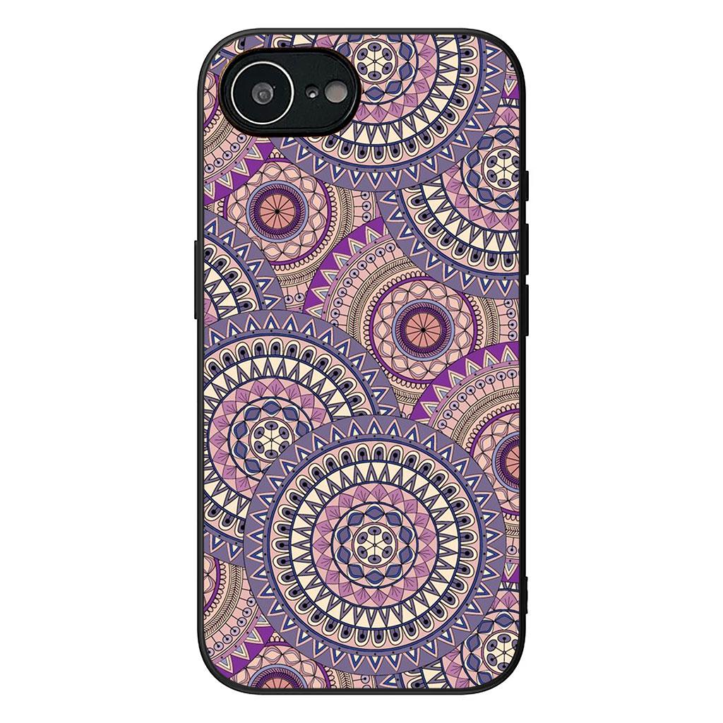 for Motorola Moto G54 G05 G24 G55 G75 G85 G15 G86 Power Edge 50 30 Fusion neo Pro Case Floral Paisley Texture Flower Mandala