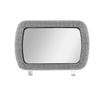 Crystal Women Makeup Mirror Rhinestone Sunshade Rear View Cosmetic Mirror  Car Interior