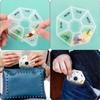 2 PCS Pill Organizer  7 Day Dispenser Daily Travel Portable Size Small Cute Holder Medication Organizers Vitamin Pillbox Reminder