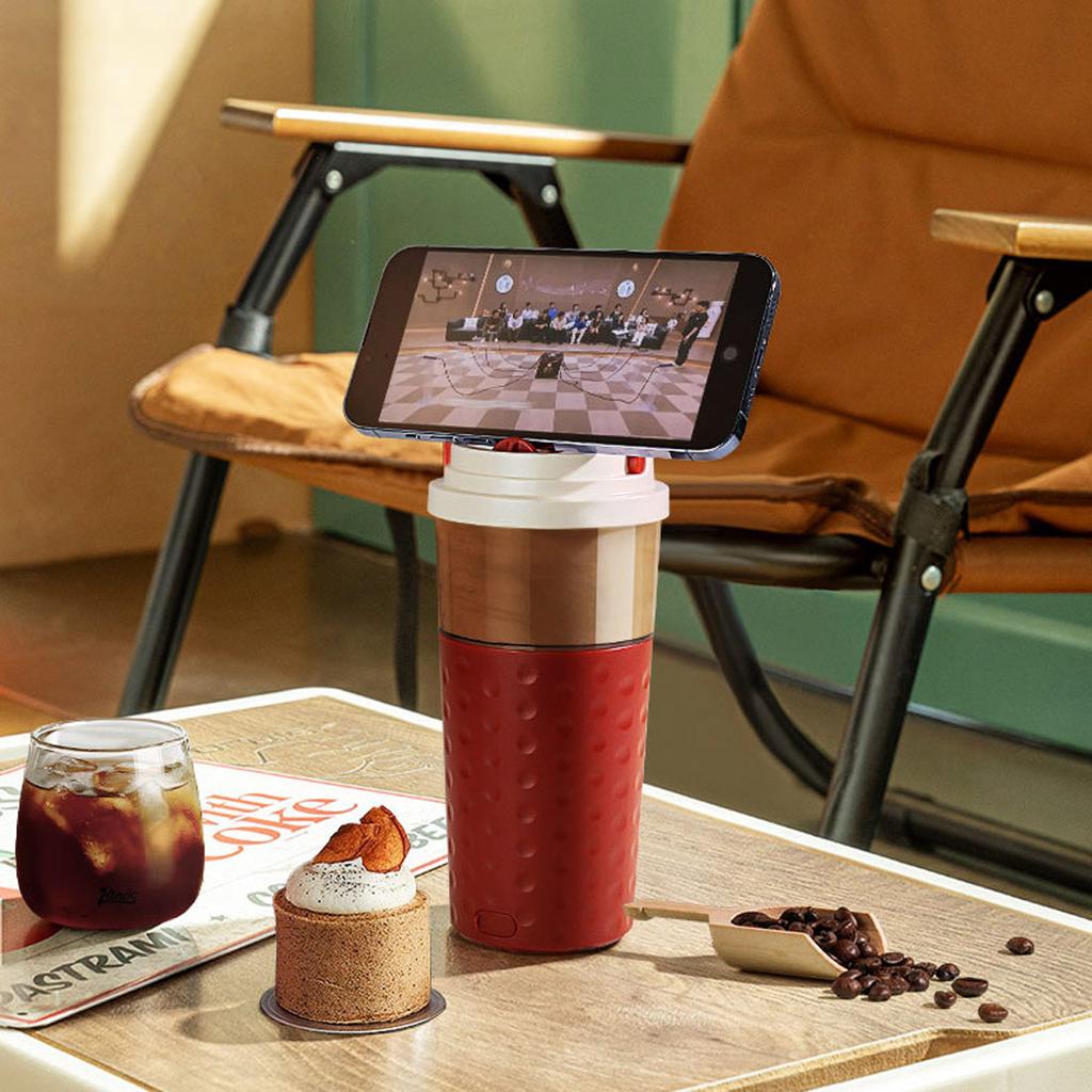 Портативная 500 мл электрическая бутылка-шейкер для протеина, автоматическая самоперемешивающаяся кружка, чашка для смешивания молочного коктейля, кофе, молока, сока