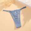 Кружевные трусики для женщин, сексуальные трусики-стринги бикини, нижнее белье с цветочным принтом, мягкое и дышащее нижнее белье