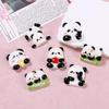 Cartoon Panda DIY Resin Accessories: Cute Shoe Buckles & Hairpins