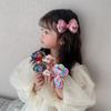 Long Gradient Color Sequin Glitter Big Bow Hair Clips For Girl Kids Cute Kawaii Princess Fairy Hairpin Fashion Accessories