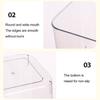 3Pcs Laundry Pods Container Clear Large Capacity Transparent Design Laundry Room Organization Containers with Bamboo Lids