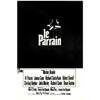LE PARRAIN Affiche Cinéma Originale Roulée Petit формат 53x40см COPPOLA Retirage 1990