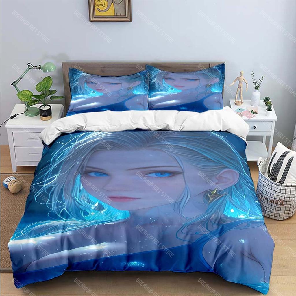 Модные Сексуальные Аниме Принт Комплекты Постельного Белья Постельные Принадлежности Комплект Пододеяльник Комплект Одеяла Комплект Постельного Белья Подарок для Взрослых
