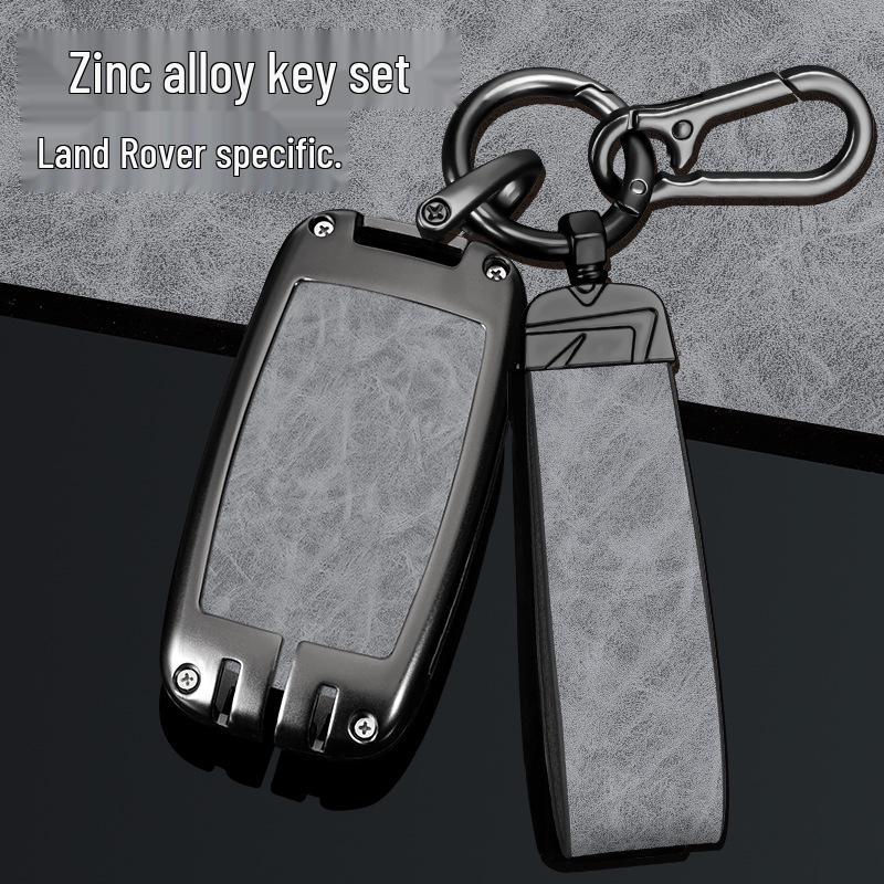 Чехол для ключа Land Rover для Range Rover, Defender, Velar, Evoque, Discovery 4, Freelander и Discovery 5 - Металлический чехол для ключа автомобиля.