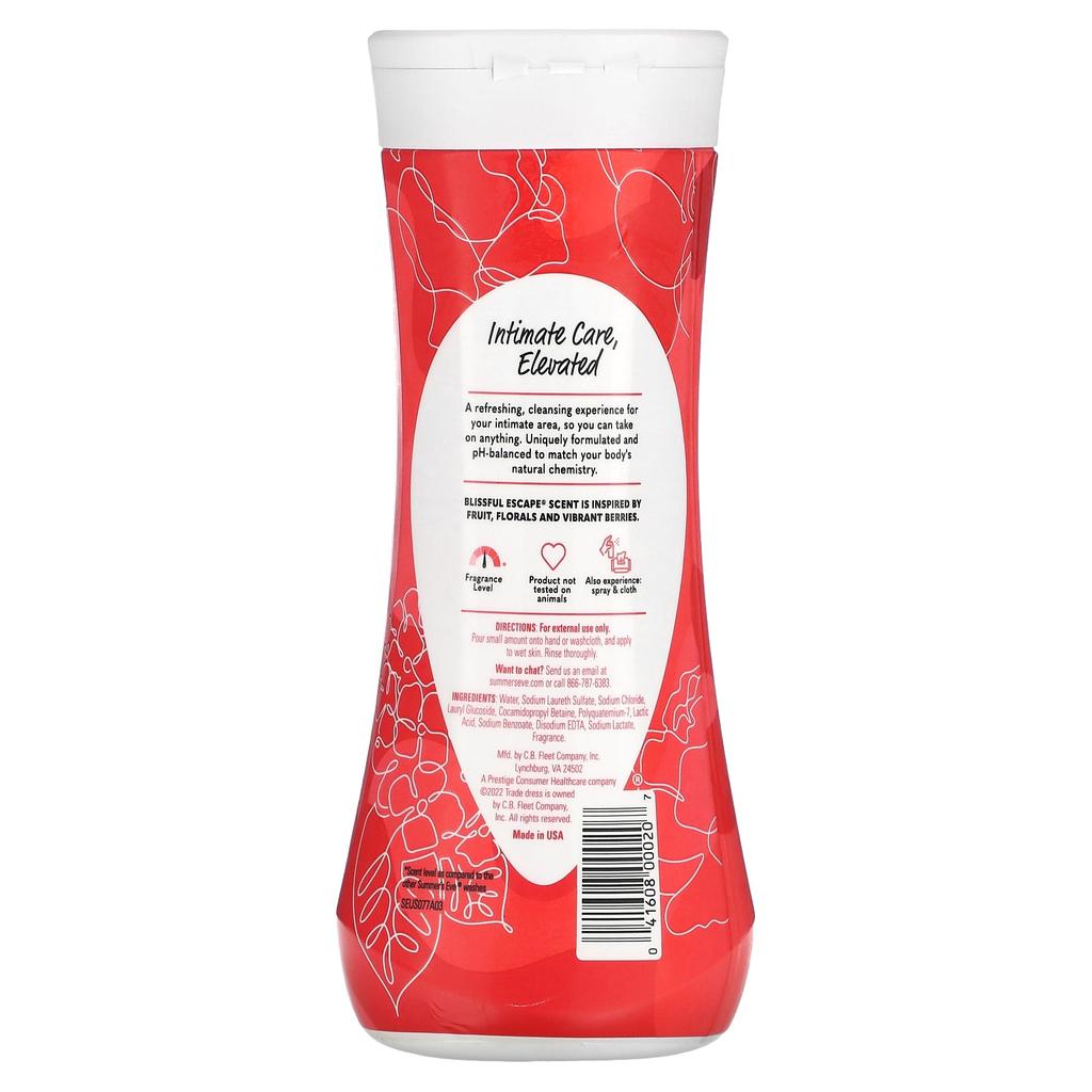 Summer's Eve Очищающее средство 5 в 1, Blissful Escape, 15 жидких унций (444 мл)