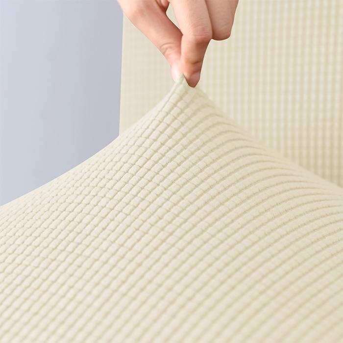 Cover For A Bar Stool, Jacquard, Cream