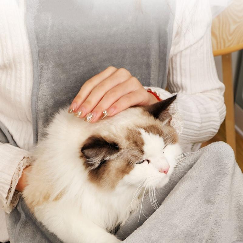 Кошки, держащие переноски, Бархатные фартуки, Слинги, Сопровождающие переноски, Сумка, Для использования в помещении, Халаты-фартуки с карманом