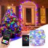 5M 10M 20M Led Fairy Light Strip Christmas Lights Smart Bluetooth USB Music Festoon Street Garland Wedding Birthday Party Decor for Home